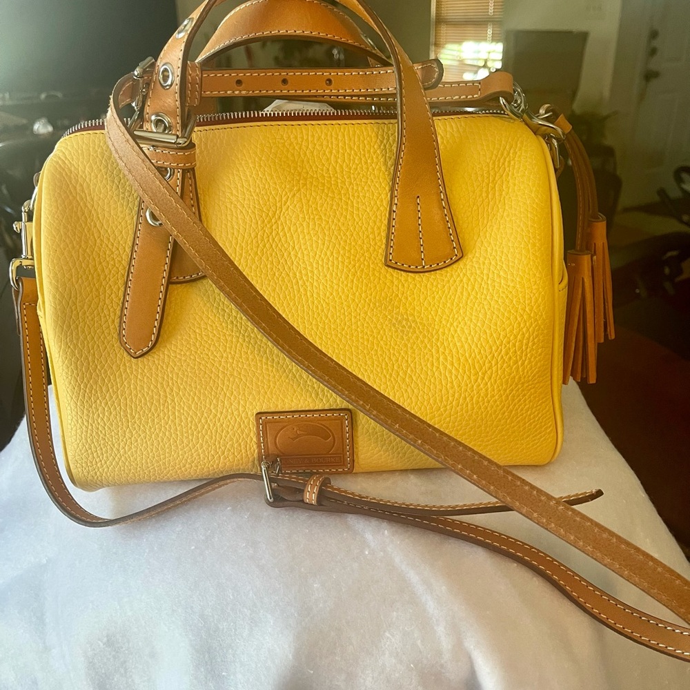 Dooney & Bourke Satchel Bag - Yellow